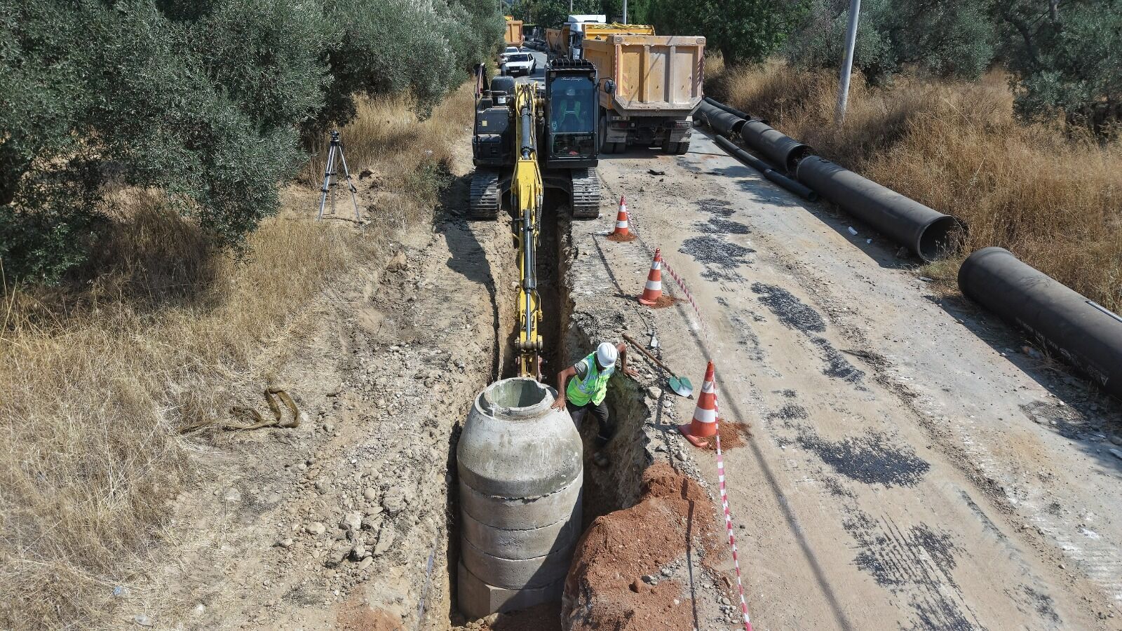 Menteş’te Kanalizasyon Altyapısı İçin İlk Adım Atıldı (4)