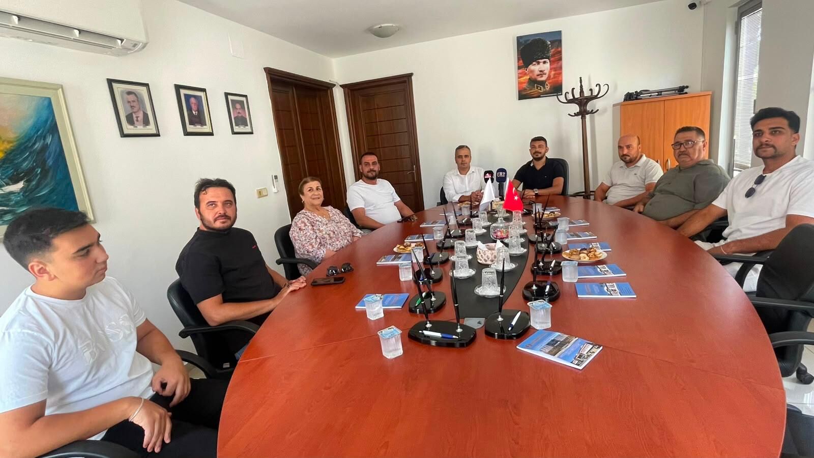 Mhp Fethiye İlçe Yönetiminden Esnaf Odası’na Ziyaret (2)