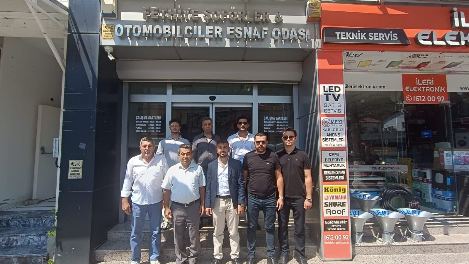 Mhp Fethiye’den Şoförler Odası’na Ziyaret Gündem Esnafın Sorunları (2)