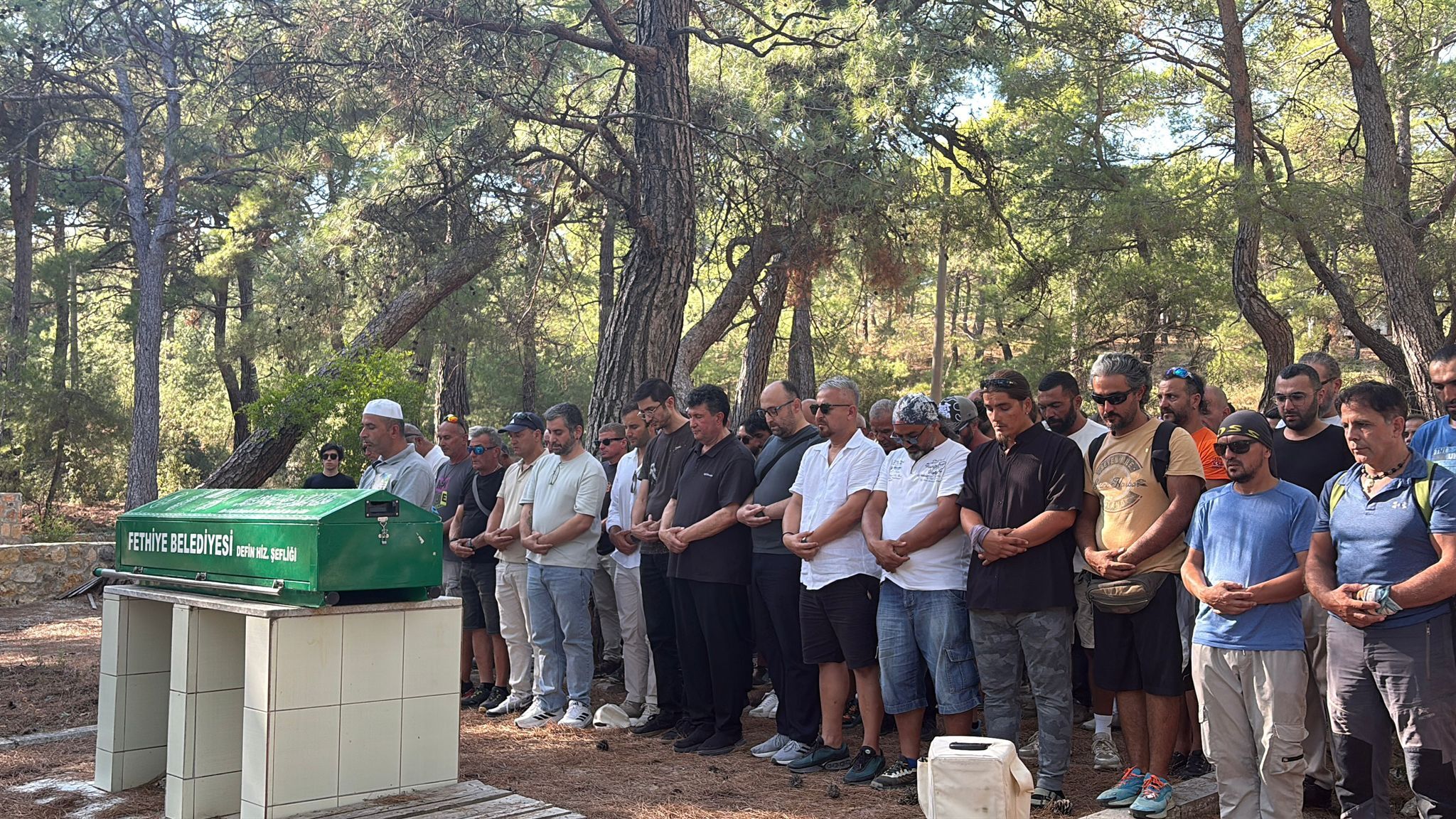 Ölüdeniz’deki Paraşüt Kazasında Hayatını Kaybeden Ali Kıdıl Son Yolculuğuna Uğurlandı (6)
