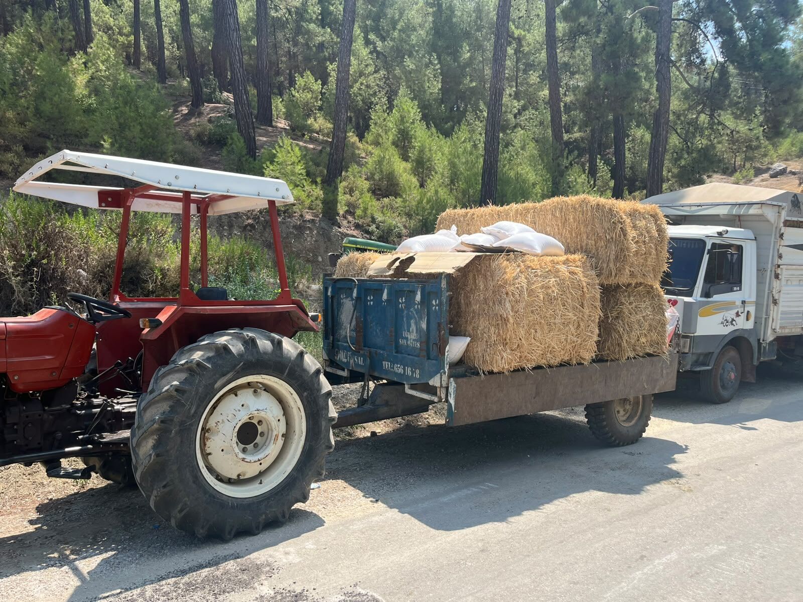Seydikemer’de Çaykenarı'ndan Dereköy'e Yardım Eli (4)