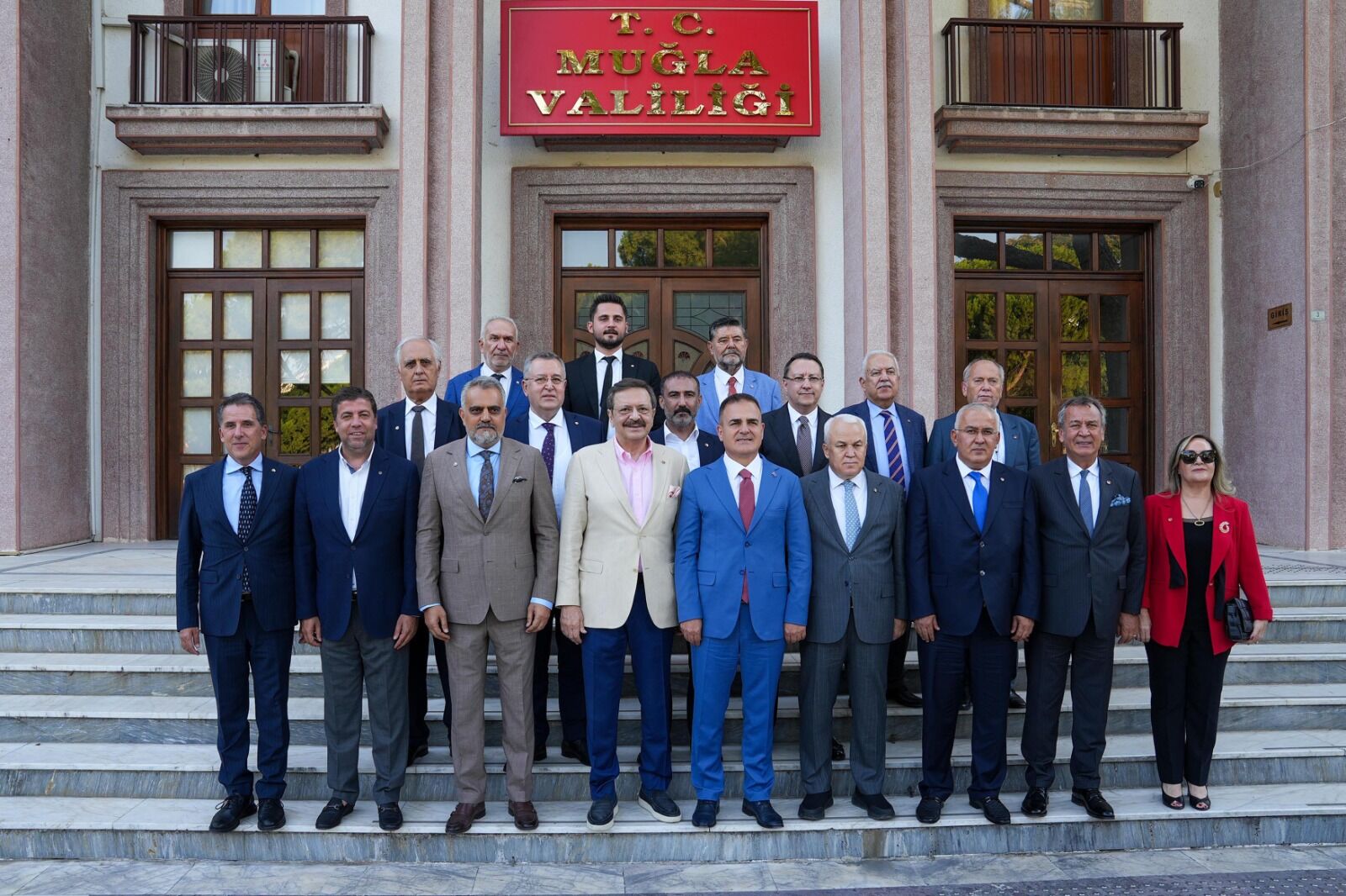 Tobb Başkani Ri̇fat Hi̇sarciklioğlu Muğla'da İş Dünyasiyla Buluştu (22)