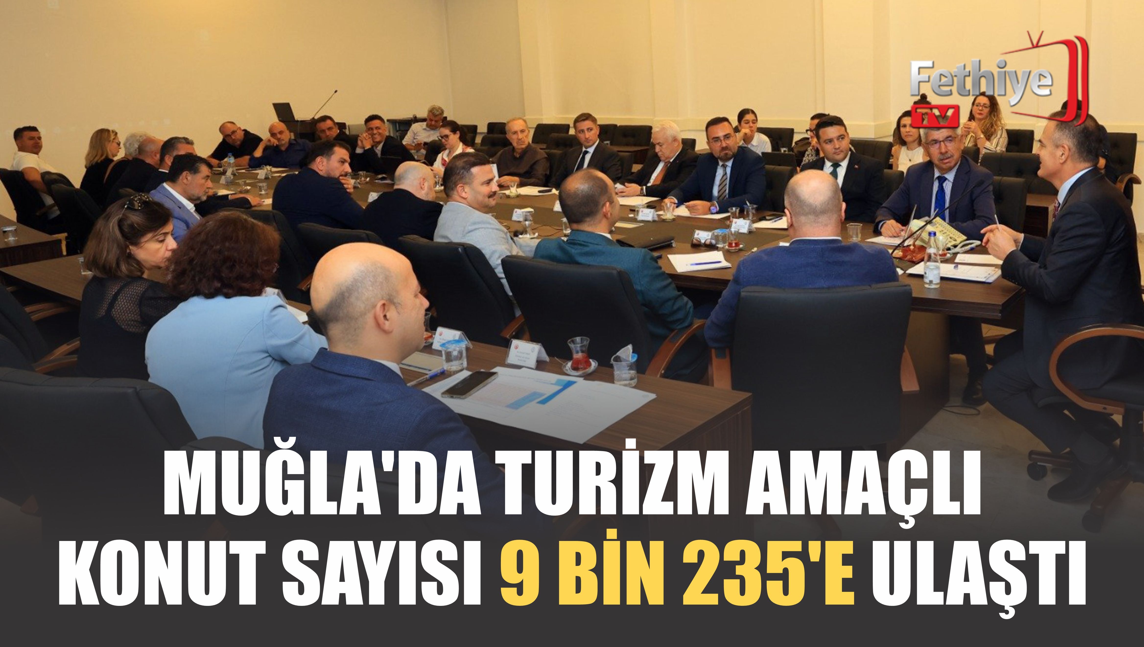 Muğla'da Turizm Amaçlı Konut Sayısı 9 Bin 235'e Ulaştı