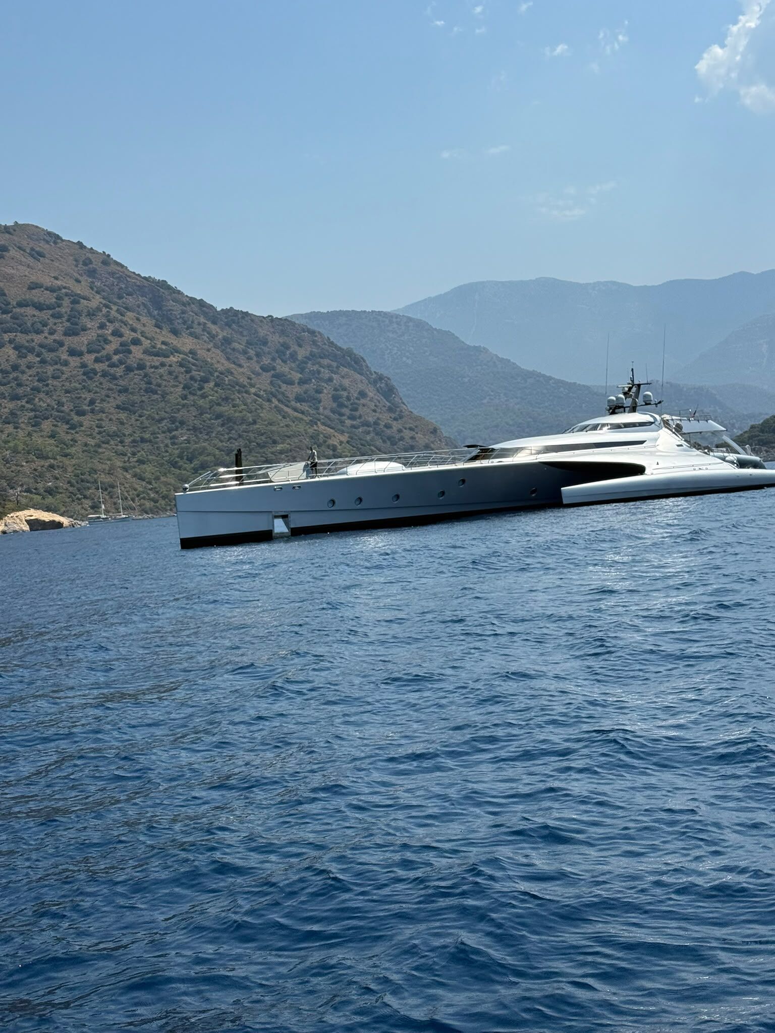 Uzay Mekiği Görünümlü Yat Fethiye'ye Geldi (3)
