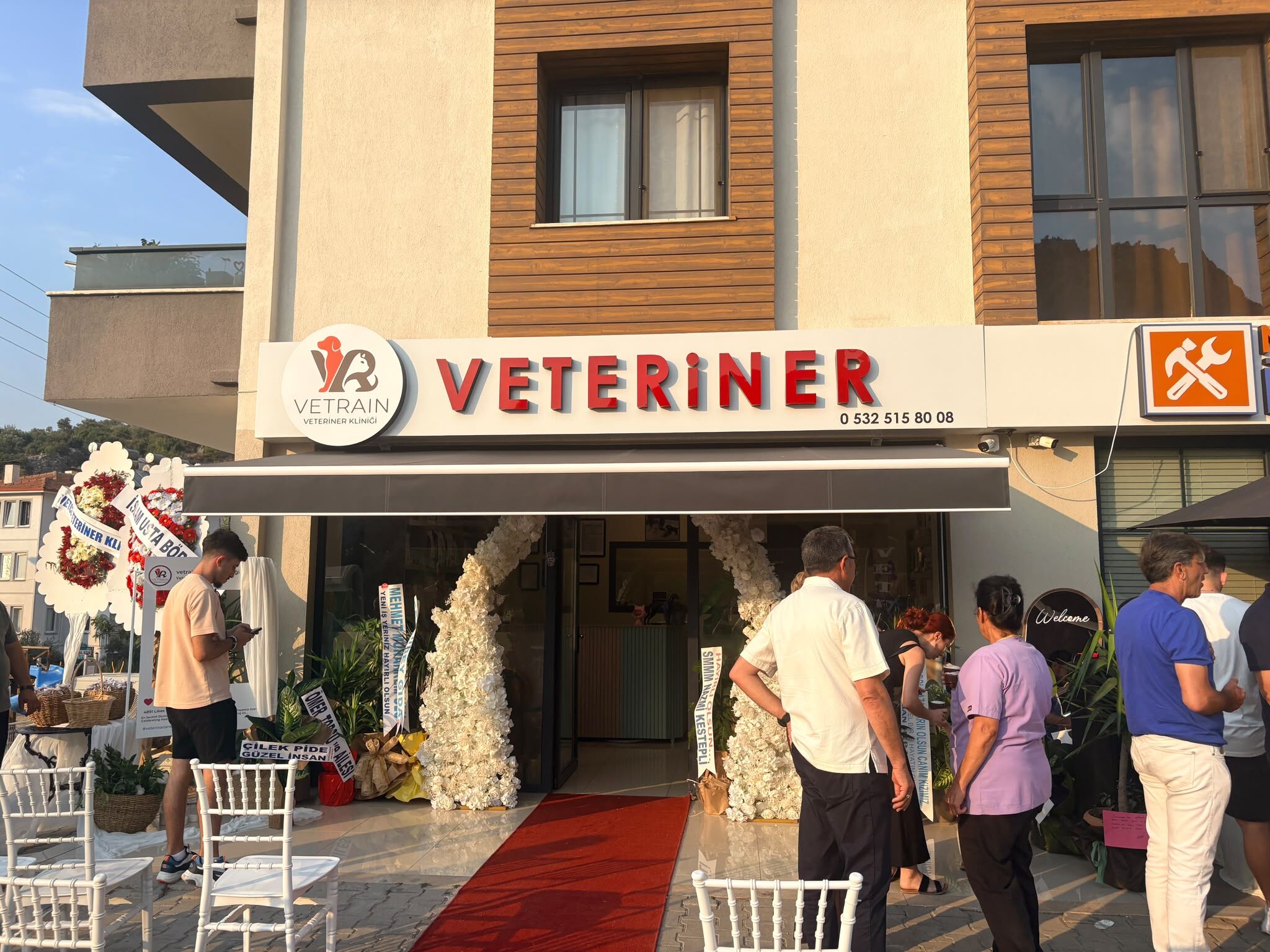 Vetrain Veteriner Kliniği Düzenlenen Törenle Hizmete Açıldı (26)
