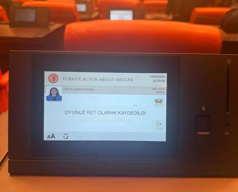 Yeni̇ Partili Muğla Milletvekillerinden Çerçeve Yasa’ya “Hayır” Oyu (4)