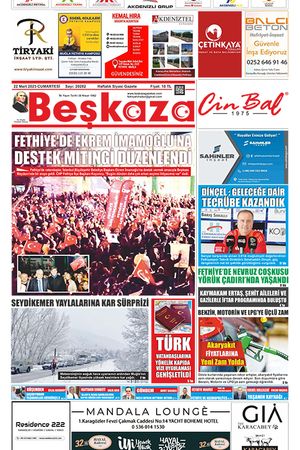 Beşkaza Gazetesi 20282.Sayı